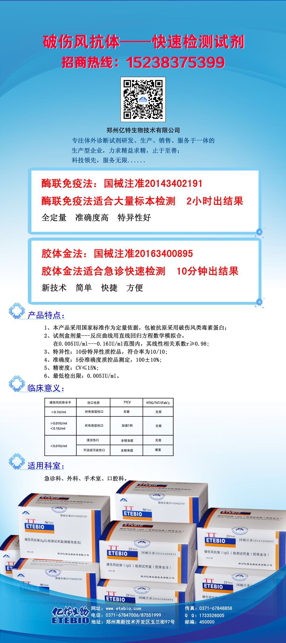 破傷風全國招商